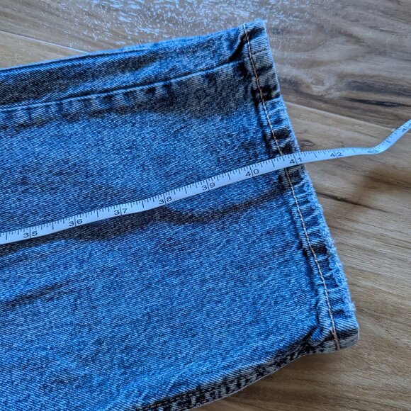 Gap Upcycled Loose Denim Jeans, Embroidered Floral, 10 - Picture 8 of 8